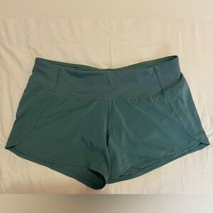 lululemon athletica Green Athletic Shorts 4”